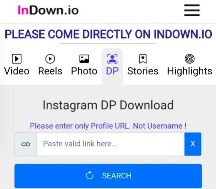 instagram ki DP kaise download kare